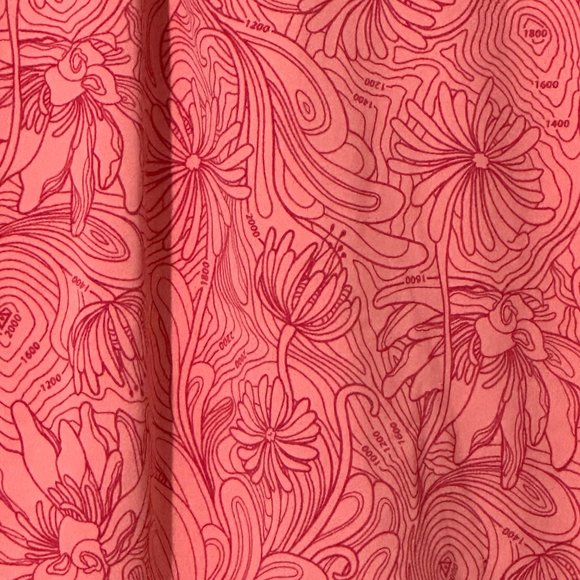 Columbia Titanium women's size XL coral floral long sleeve pullover - Picture 3 of 9